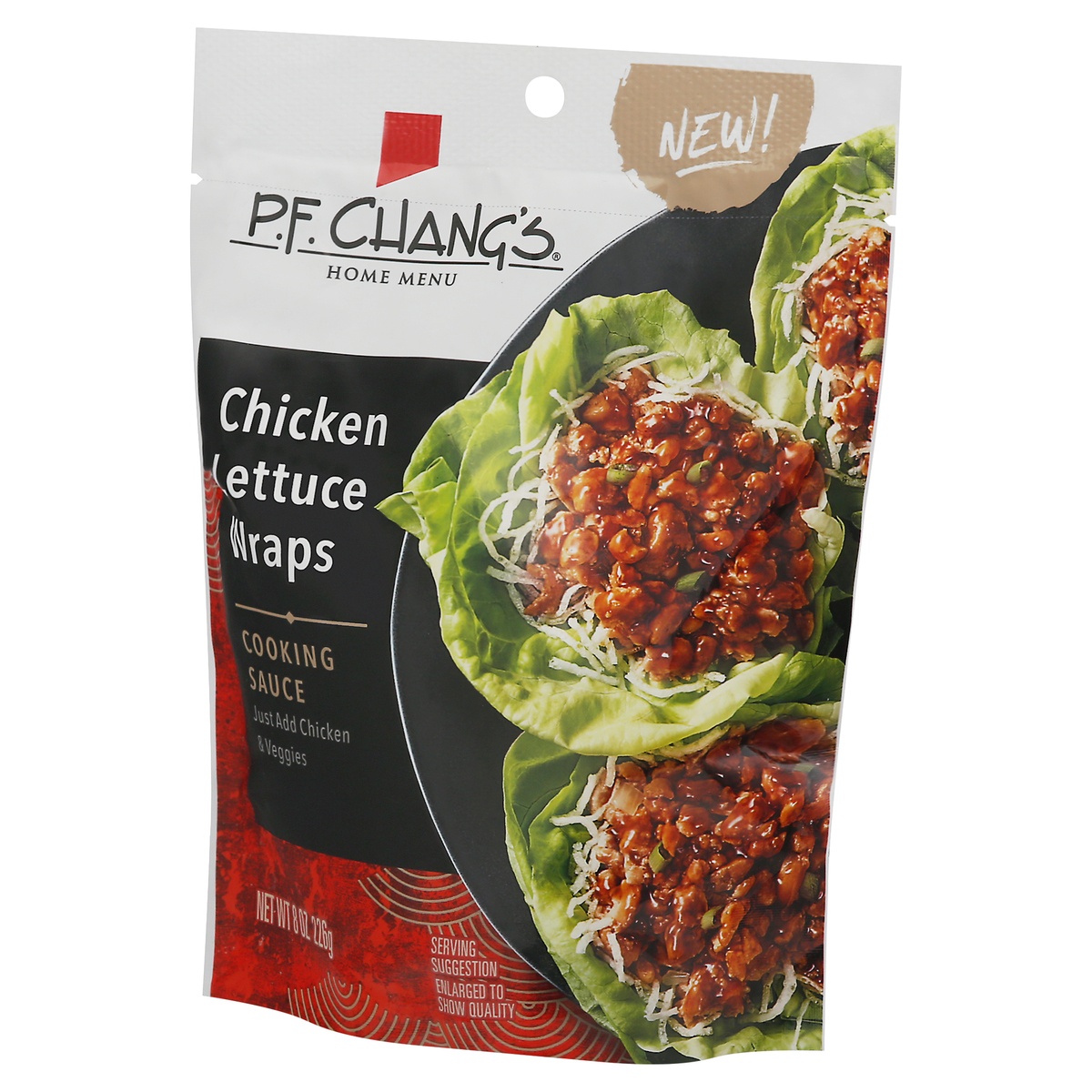 slide 4 of 9, P.F. Chang's Home Menu Chicken Lettuce Wraps Cooking Sauce Pouch, 8 oz., 8 oz