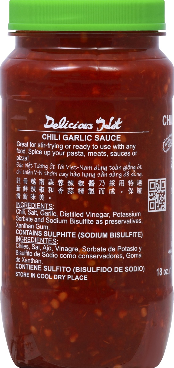 slide 5 of 7, Huy Fong Chili Garlic Sauce 18 oz, 18 oz