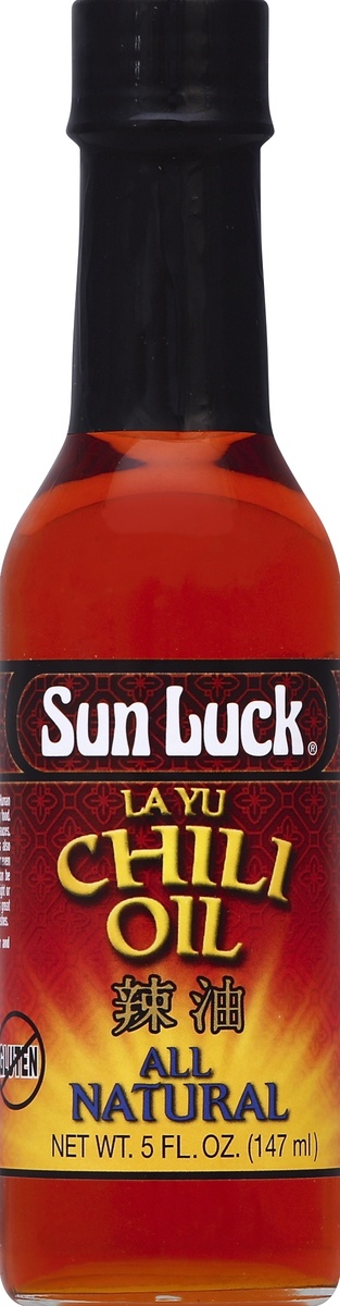 slide 2 of 2, Sun Luck All Natural Chili Oil 5 fl oz, 5 oz