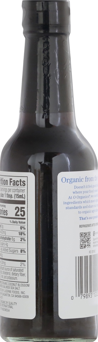 slide 6 of 9, O Organics O Orgnc Coconut Aminos, 10 fl oz