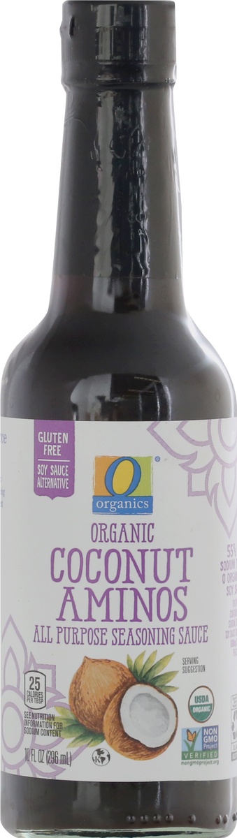 slide 5 of 9, O Organics O Orgnc Coconut Aminos, 10 fl oz