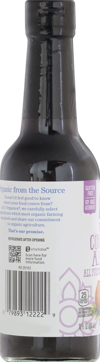 slide 4 of 9, O Organics O Orgnc Coconut Aminos, 10 fl oz