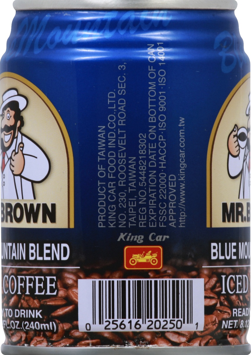 slide 5 of 7, Mr Brown Iced Coffee 8.12 oz, 8.12 oz