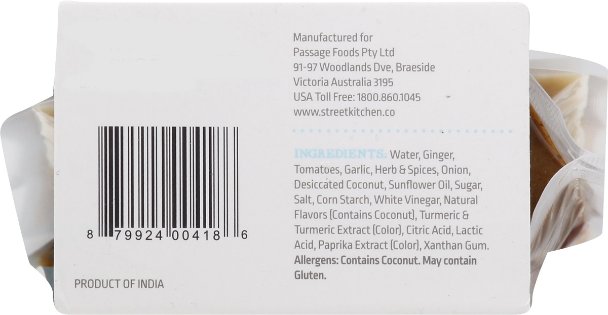 slide 3 of 7, Street Kitchen Coconut Chicken Curry Indian Curry Kit 9.0 oz, 