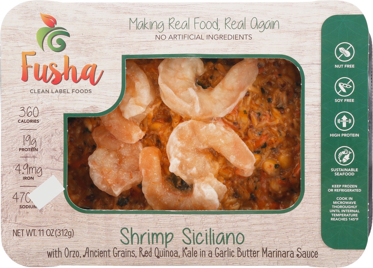 slide 3 of 13, Fusha Siciliano Premium Shrimp Large 11 oz, 11 oz