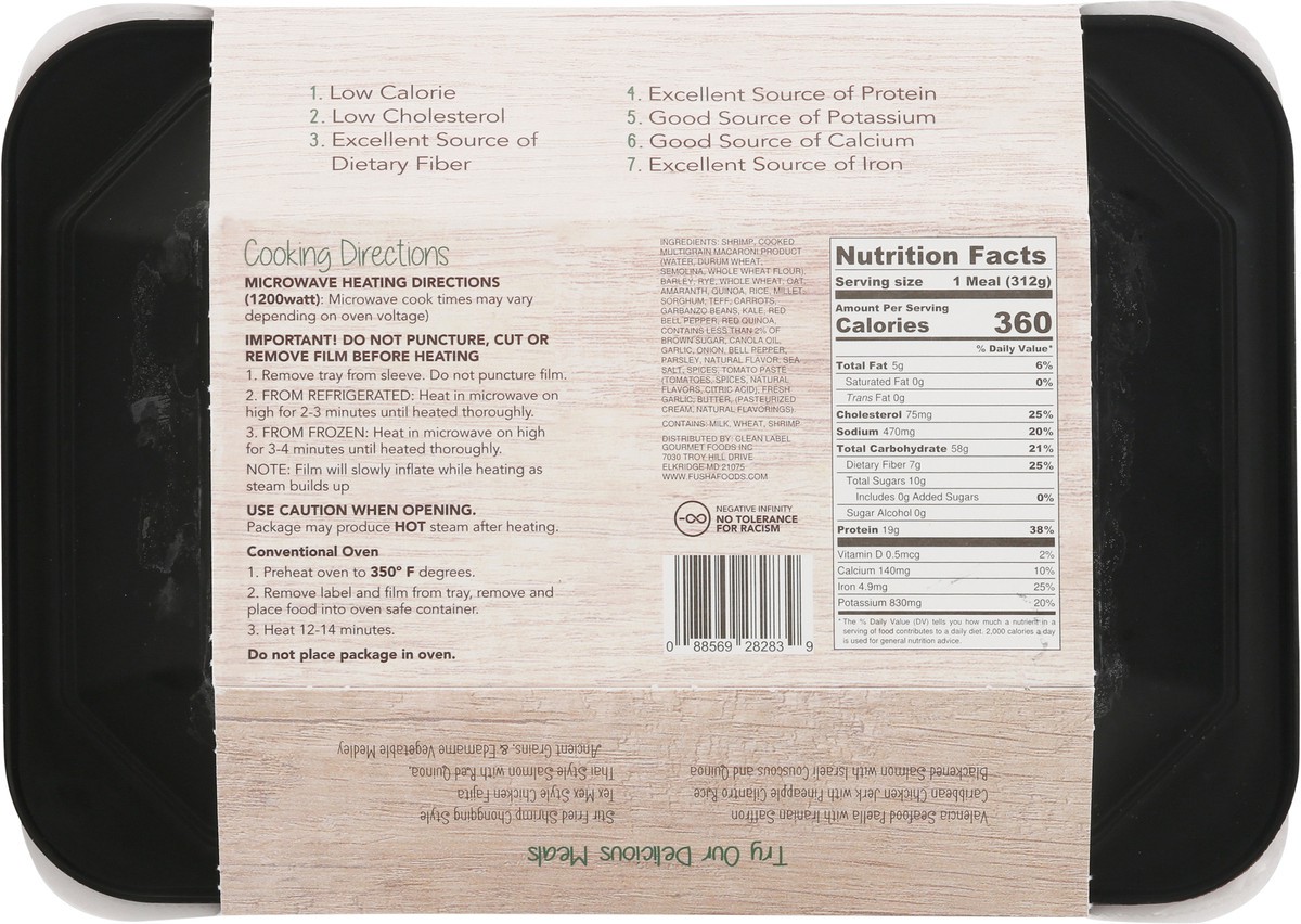 slide 9 of 13, Fusha Siciliano Premium Shrimp Large 11 oz, 11 oz