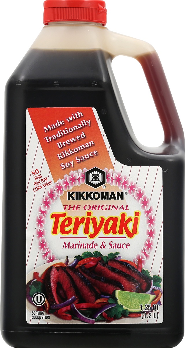 slide 7 of 9, Kikkoman Teriyaki Marinade & Sauce 1.25 oz, 1.25 oz