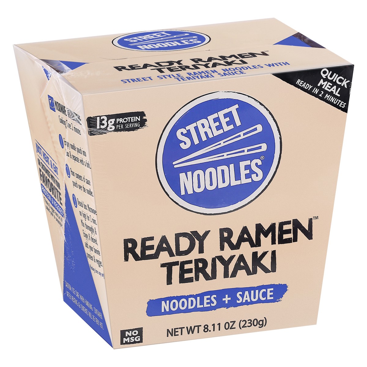 slide 2 of 9, Street Noodles Teriyaki Ramen Noodles, 8.29 oz