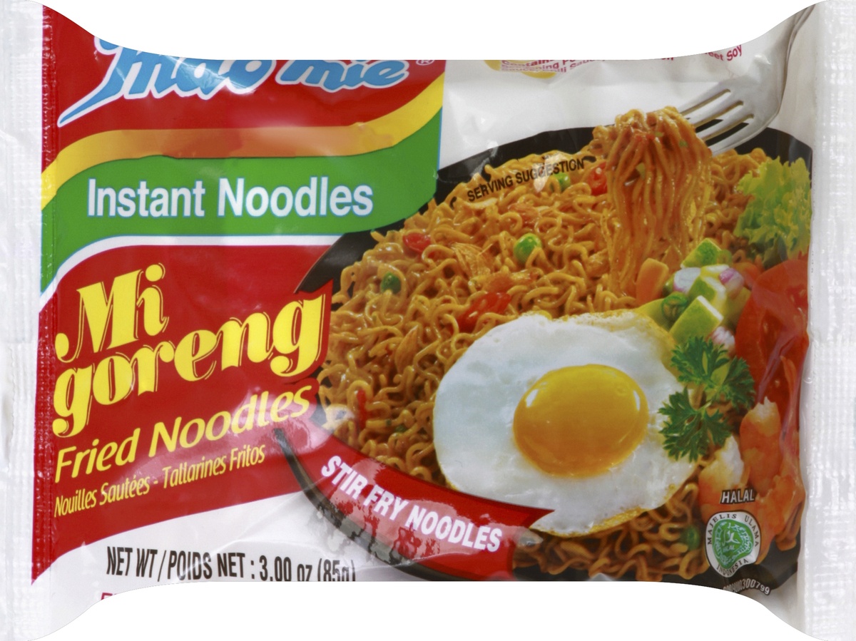 Indomie Mi Goreng Instant Stir Fry Noodles, 3 oz - Foods Co.