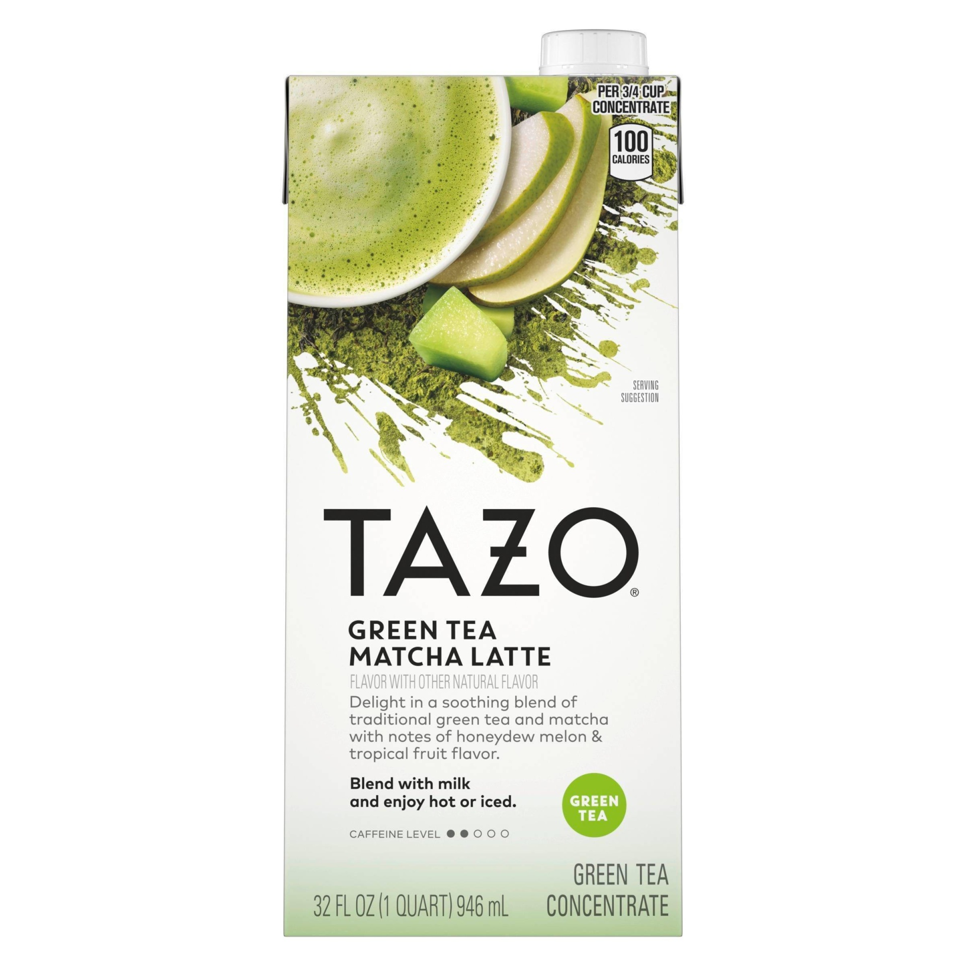 slide 1 of 4, Tazo Green Tea Latte - 32 fl oz, 32 fl oz