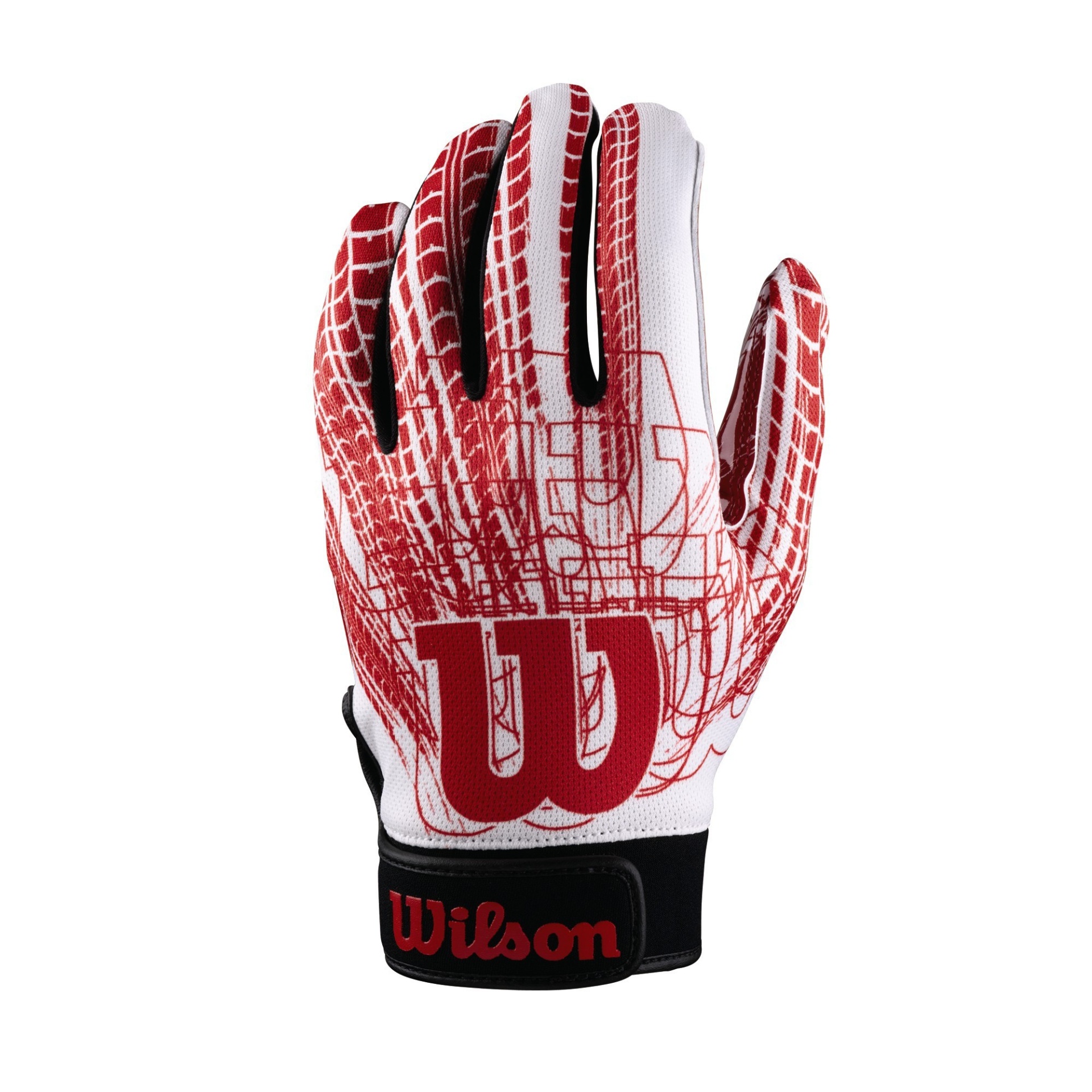 slide 1 of 4, Wilson Football Glove, 1 ct