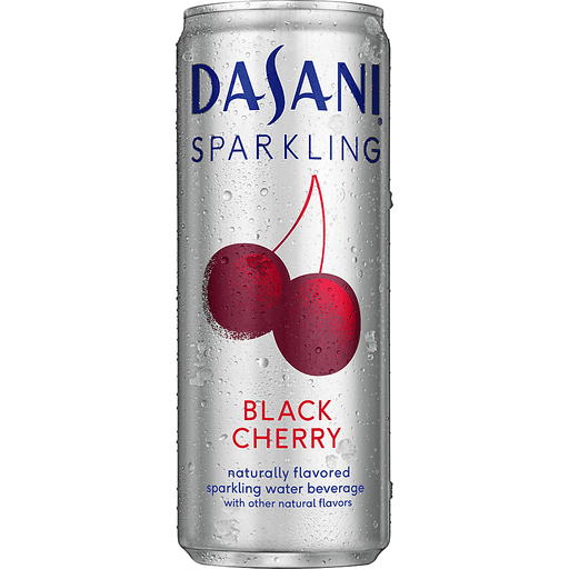 slide 2 of 3, Dasani Sparkling Black Cherry Water Beverage, 12 fl oz