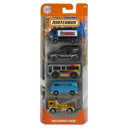 Matchbox 3+ MBX City Drivers Toy Cars 5 ea