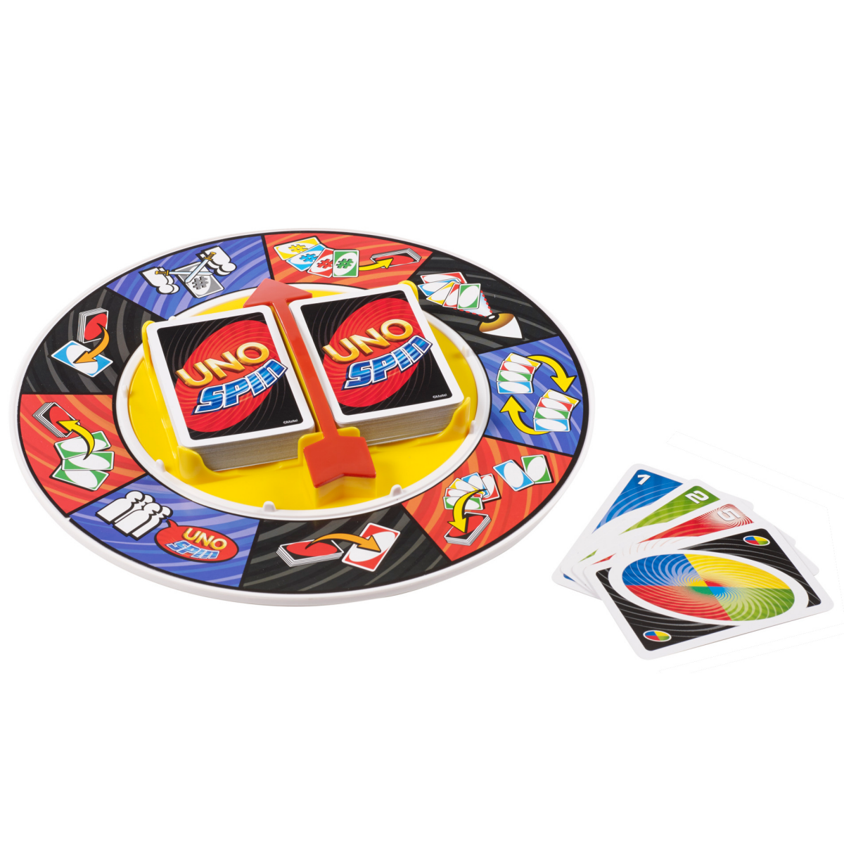 slide 2 of 2, UNO SPIN Card Game, 1 ct