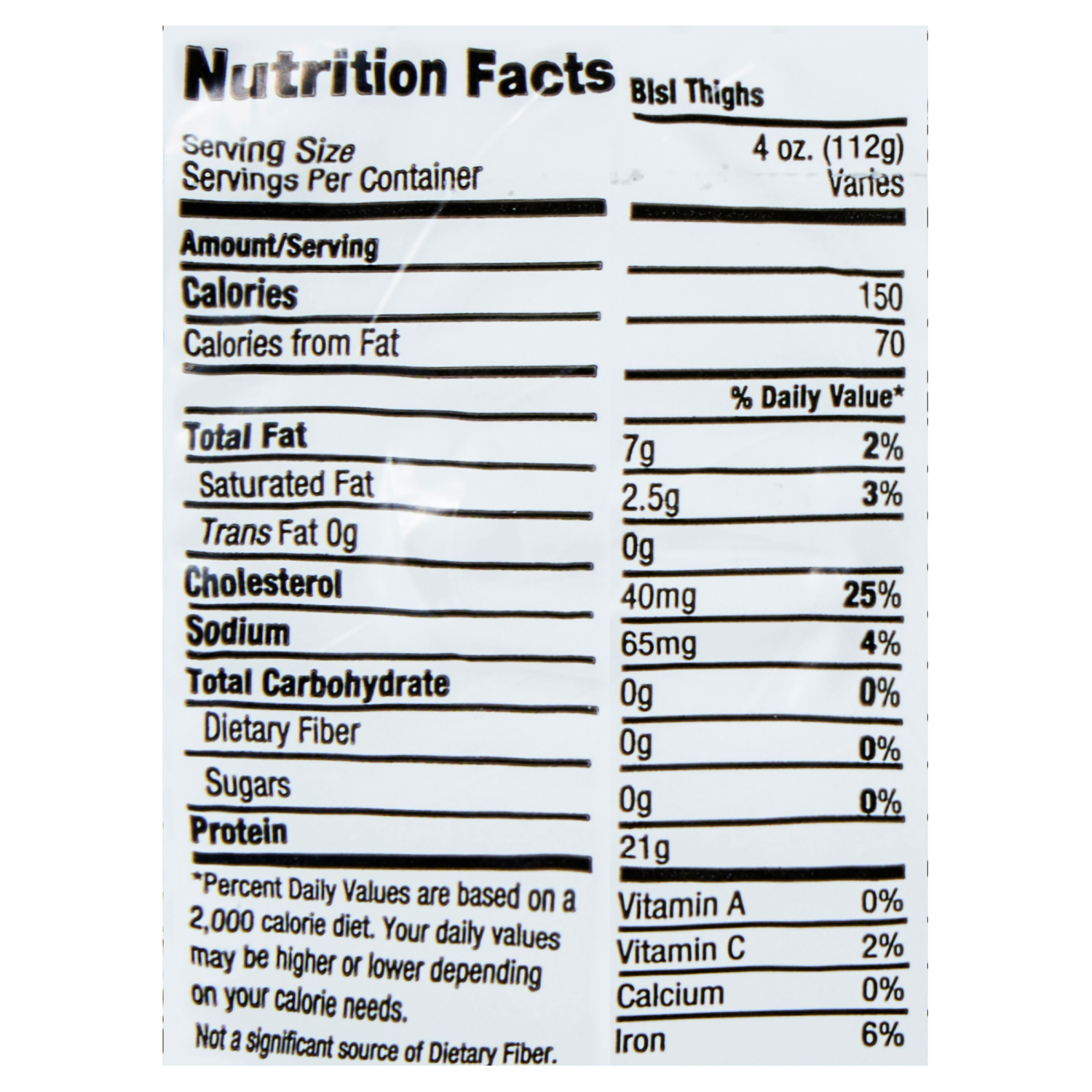 slide 2 of 2, Katie's Best Katies Best Organic Boneless Skinless Chicken Thighs, per lb