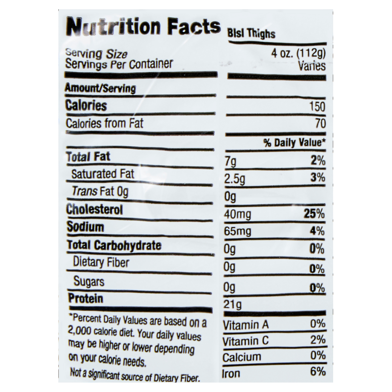 slide 2 of 2, KATIES BEST Katie's Best Boneless Skinless Chicken Thighs, per lb