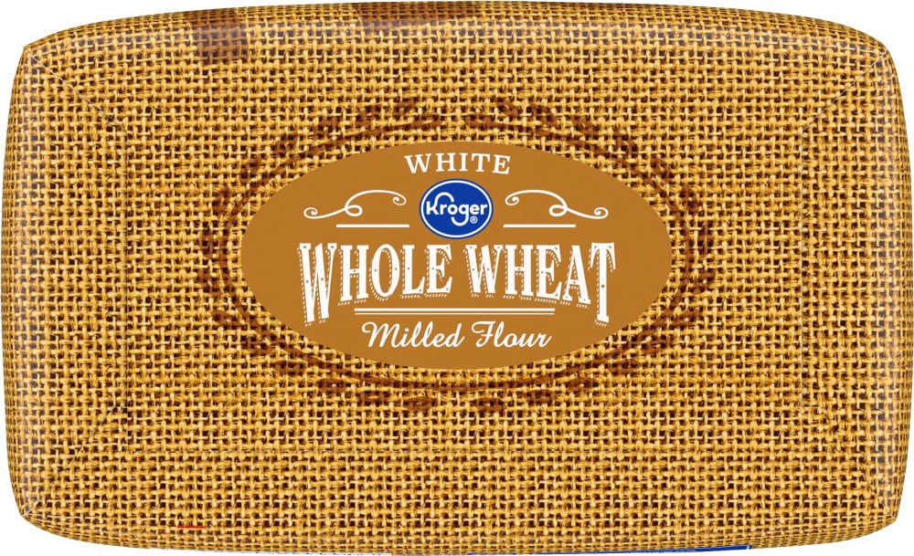 slide 4 of 5, Kroger White Whole Wheat Milled Flour, 5 lb
