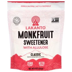Lakanto Classic Monkfruit Sweetener with Allulose - 8 oz