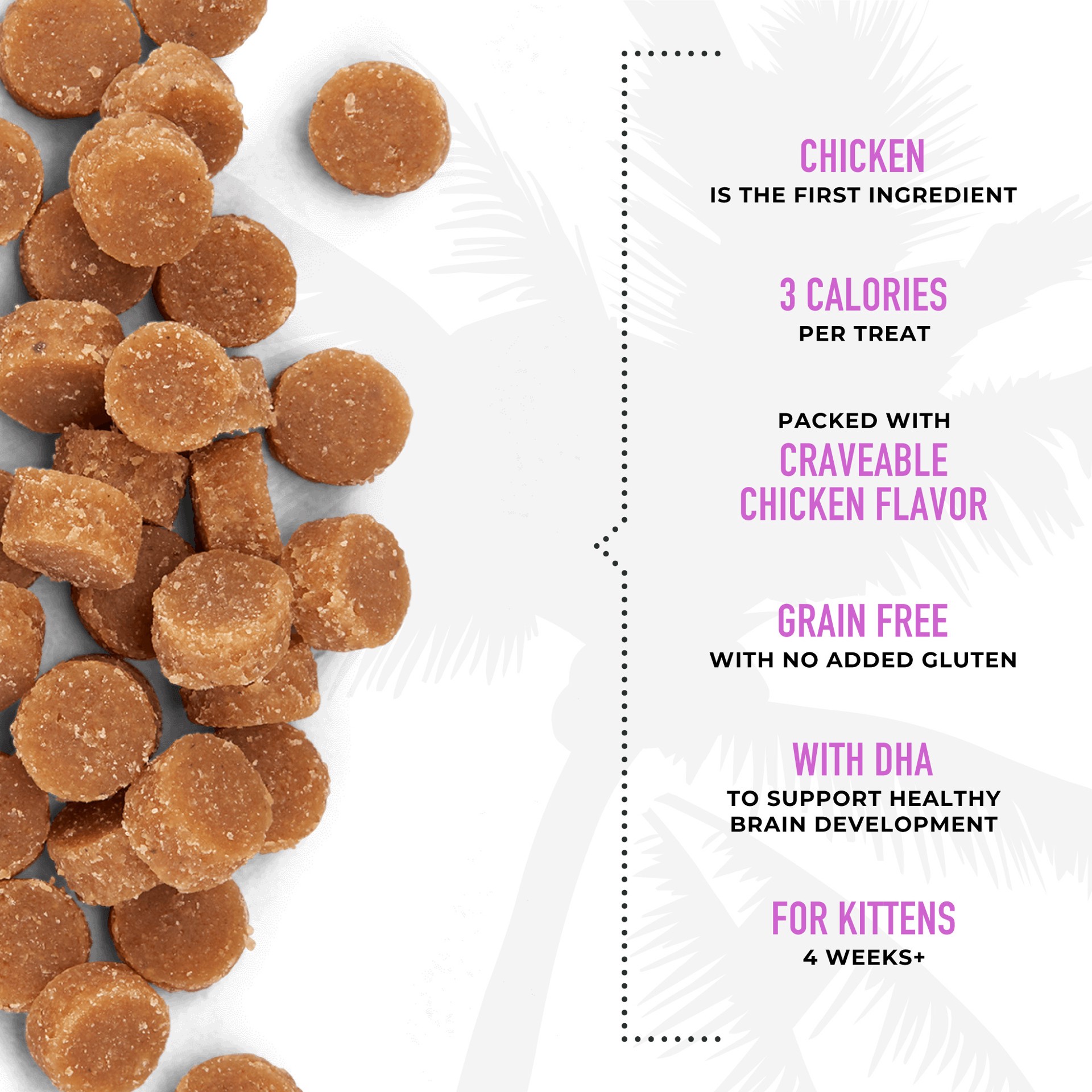 slide 5 of 7, Tiki Cat Baby Soft & Chewy Chicken Flavored Cat Treats, 2 oz., 2 oz