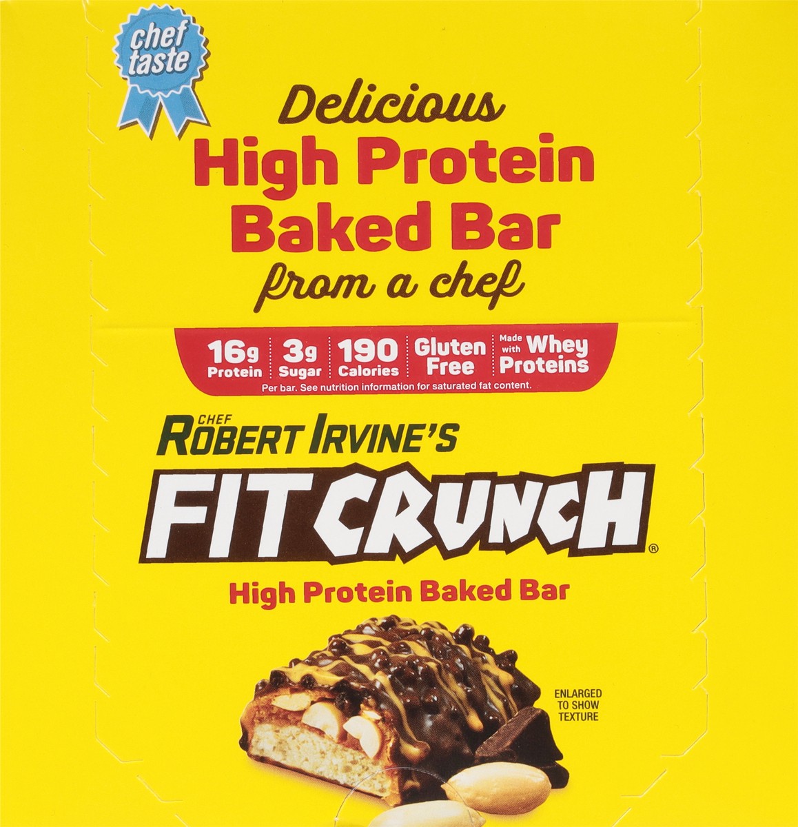 Is it Tree Nut Free Fitcrunch Whey Protein Baked Bar, Chocolate Peanut  Butter