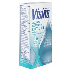 VISINE All Day Comfort Dry Eye Relief Eye Drops, 0.5 Fl. Oz