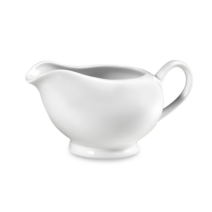 slide 1 of 2, Everyday White by Fitz and Floyd Gravy Boat, 1 ct