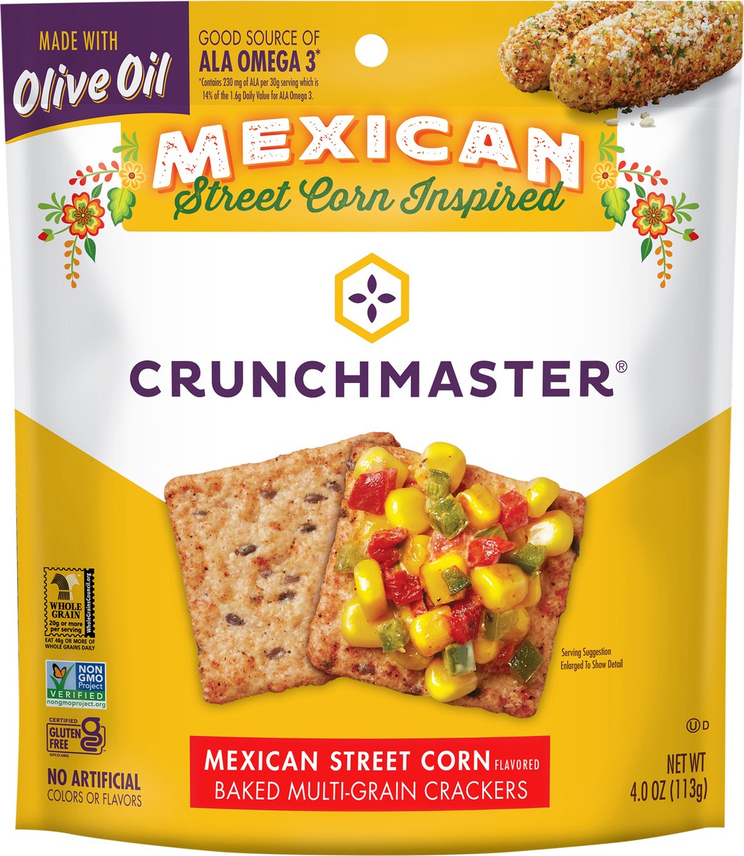 slide 6 of 8, Crunchmaster Mexcn Strt Crn, 4 oz