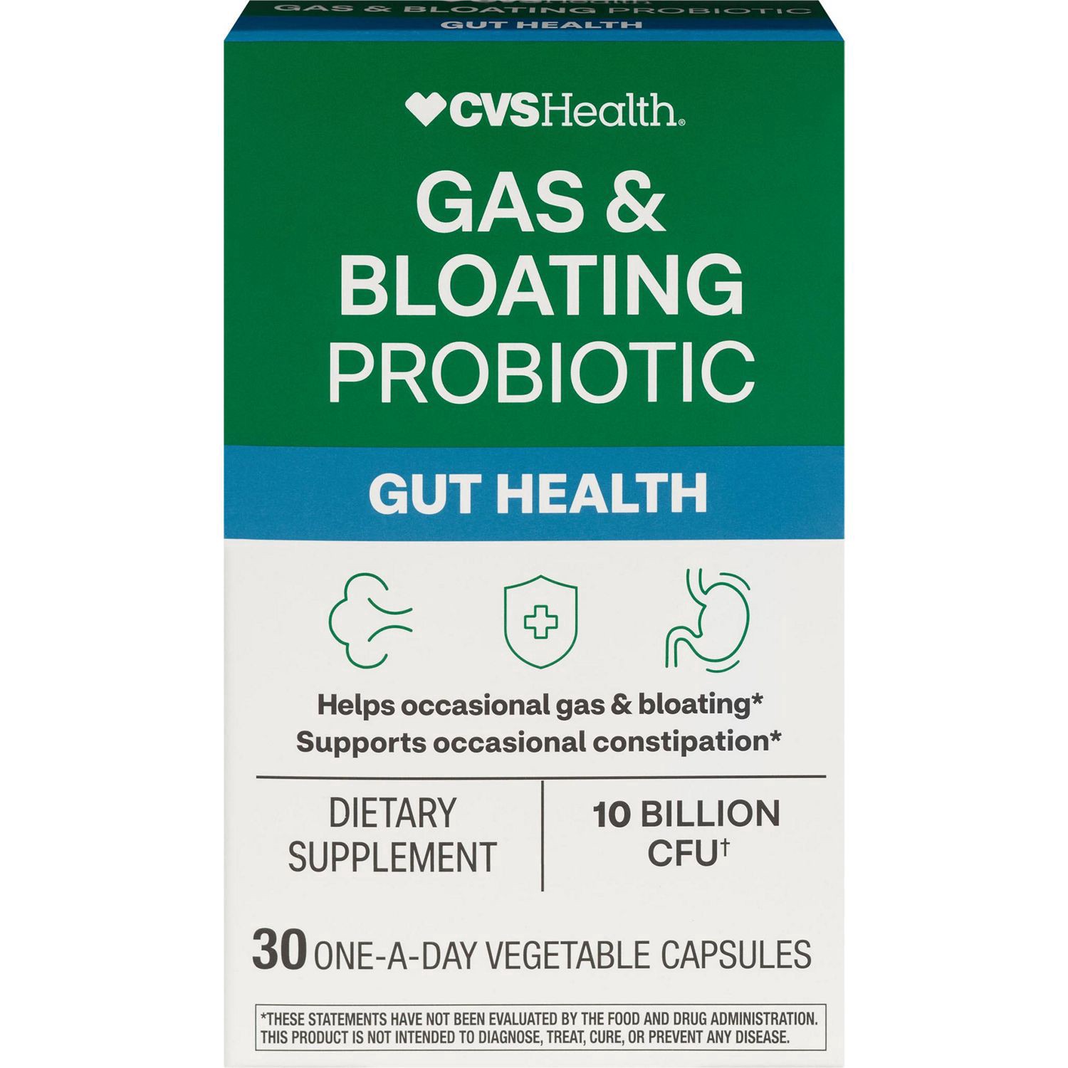 slide 1 of 1, Cvs Health Gas And Bloating Probiotic, 30 Ct, 30 ct