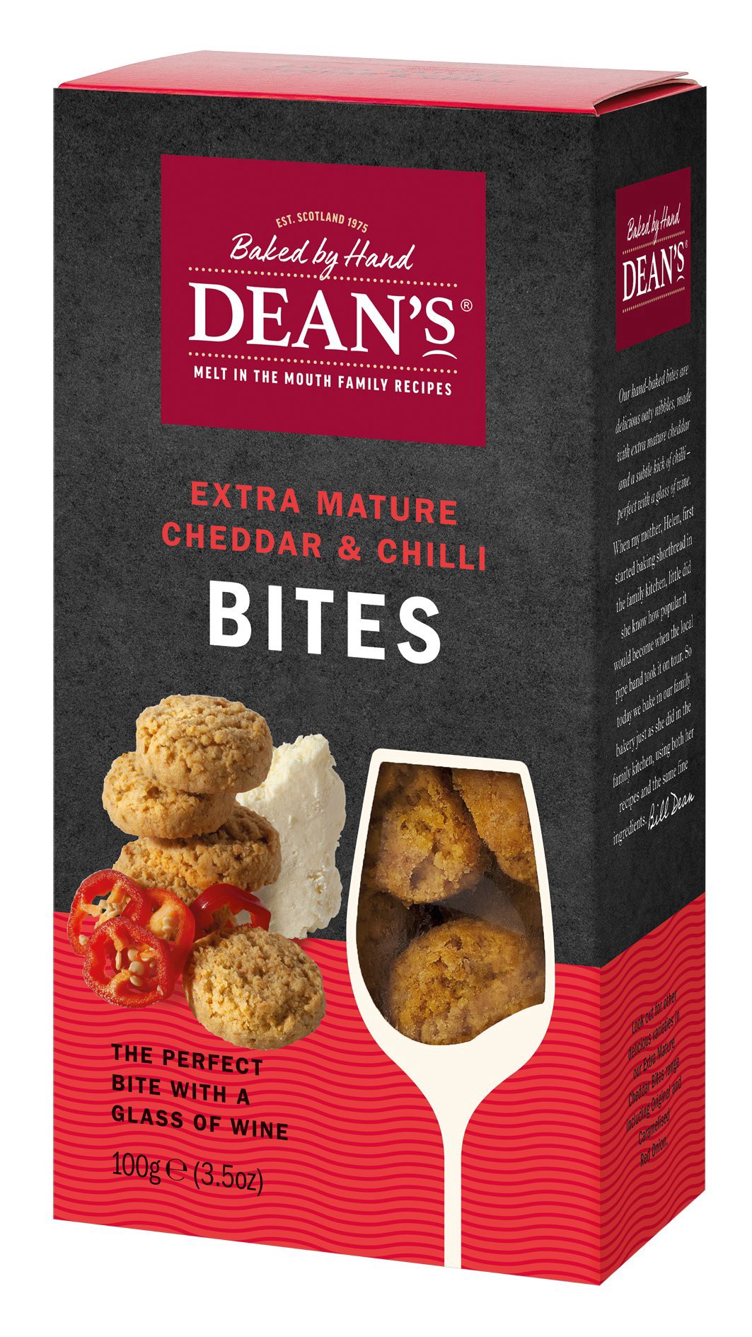 slide 1 of 1, Deans Xtr Matr Chddr Chili Bites, 1 ct