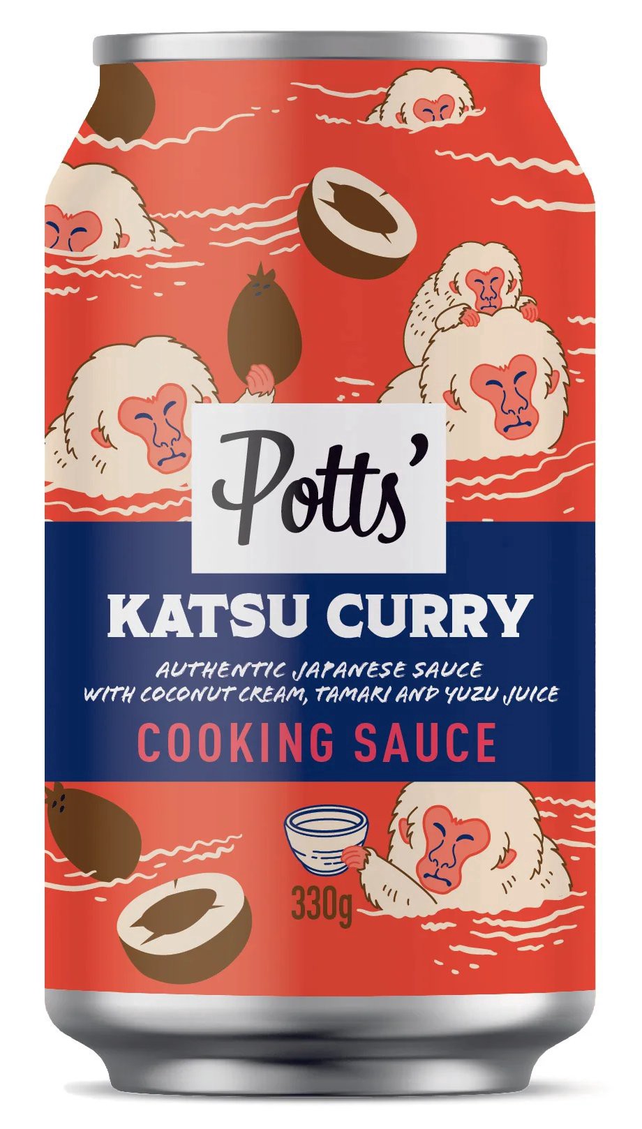 slide 1 of 1, Potts Katsu Curry Sauce Can, 1 ct