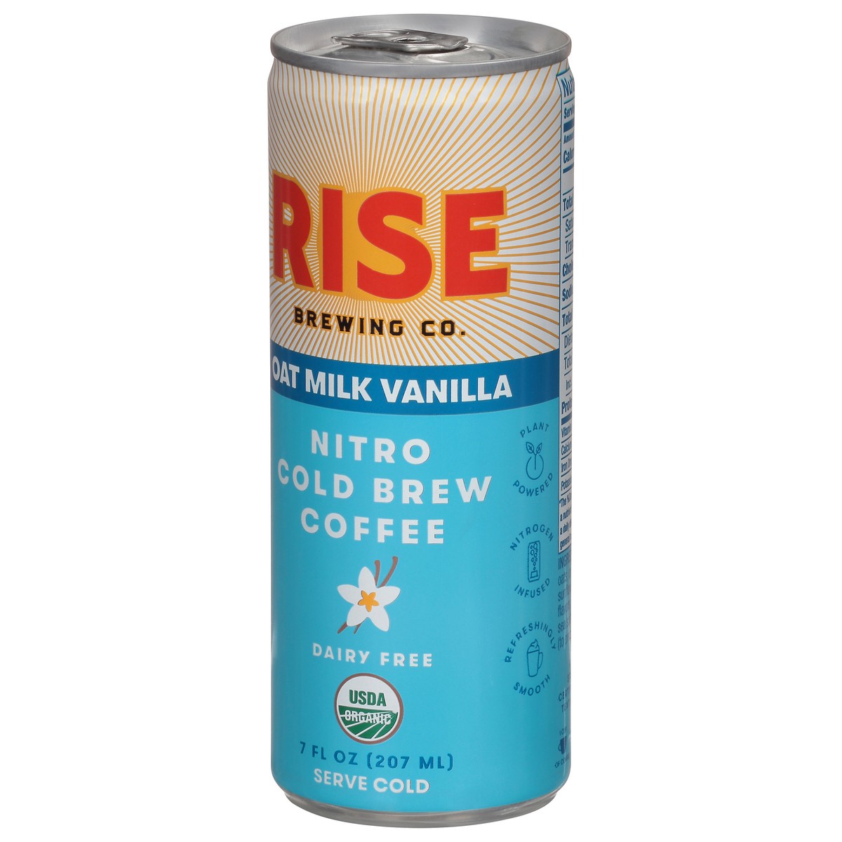 slide 3 of 9, RISE Brewing Co. Oat Milk Vanilla Nitro Cold Brew Coffee, 7 fl oz