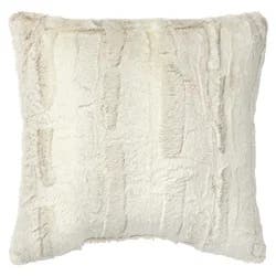 Brentwood Originals 18" Decorative Pillow Ombre Fur White