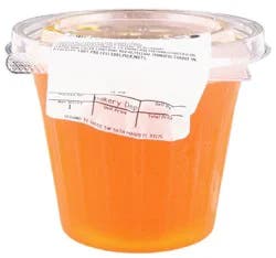 Sedano's Orange Fruit Gelatin