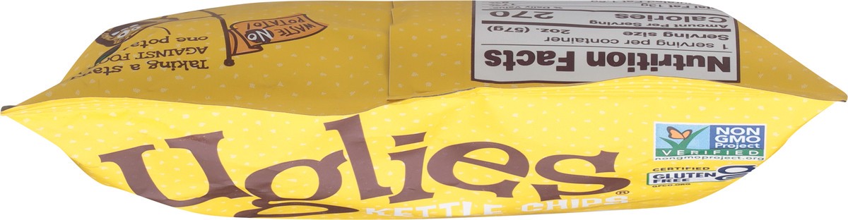 slide 4 of 14, Uglies Cheddar & Sour Cream Flavored Kettle Chips 2 oz, 2 oz