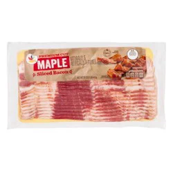 Stop & Shop Maple Premium Cut Bacon Sliced