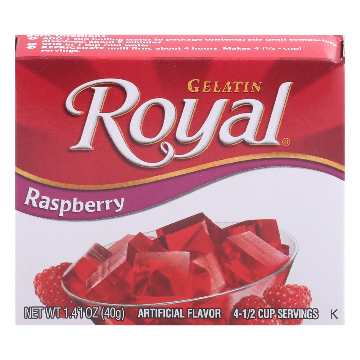 slide 1 of 11, Royal Raspberry Gelatin, 1.4 oz