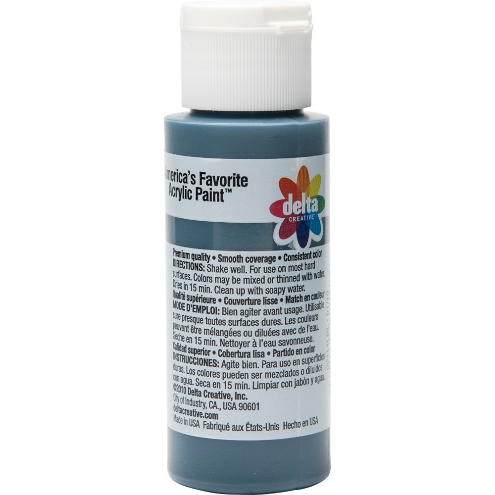 slide 2 of 3, Delta Creative Ceramcoat Acrylic Craft Paint - Midnight Blue, 2 fl oz