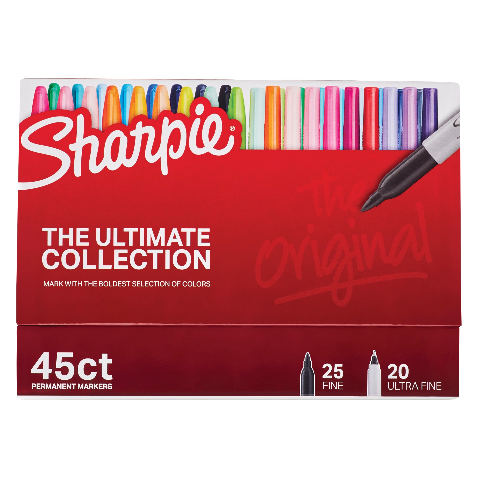 slide 1 of 7, Sharpie Permanent Marker Pack, 45 ct