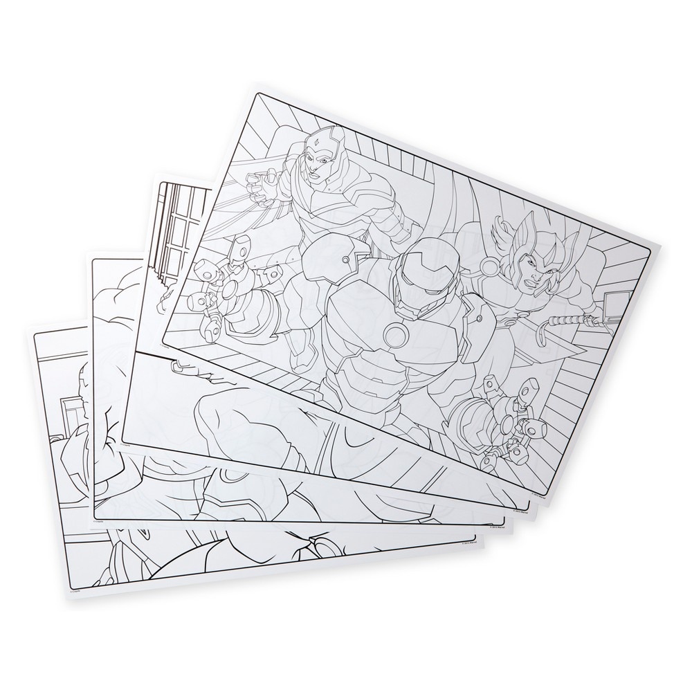 slide 6 of 7, Crayola Avengers Giant Coloring Pages, 1 ct