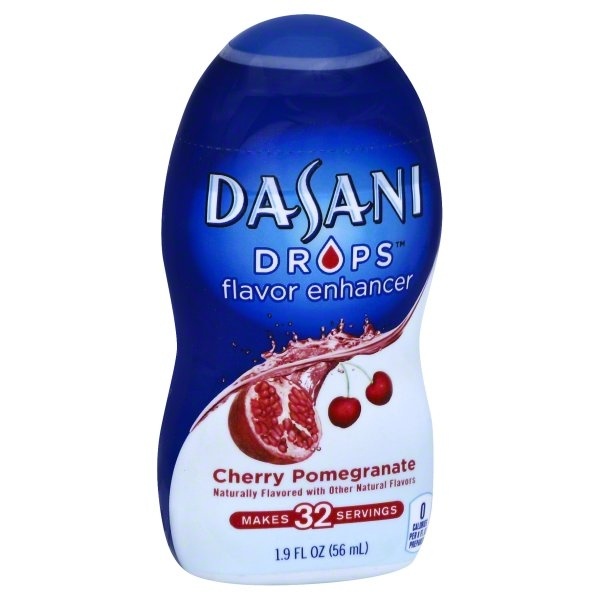 slide 1 of 1, Dasani Drops Cherry Pomegranate Flavor Enhancer, 1.9 fl oz