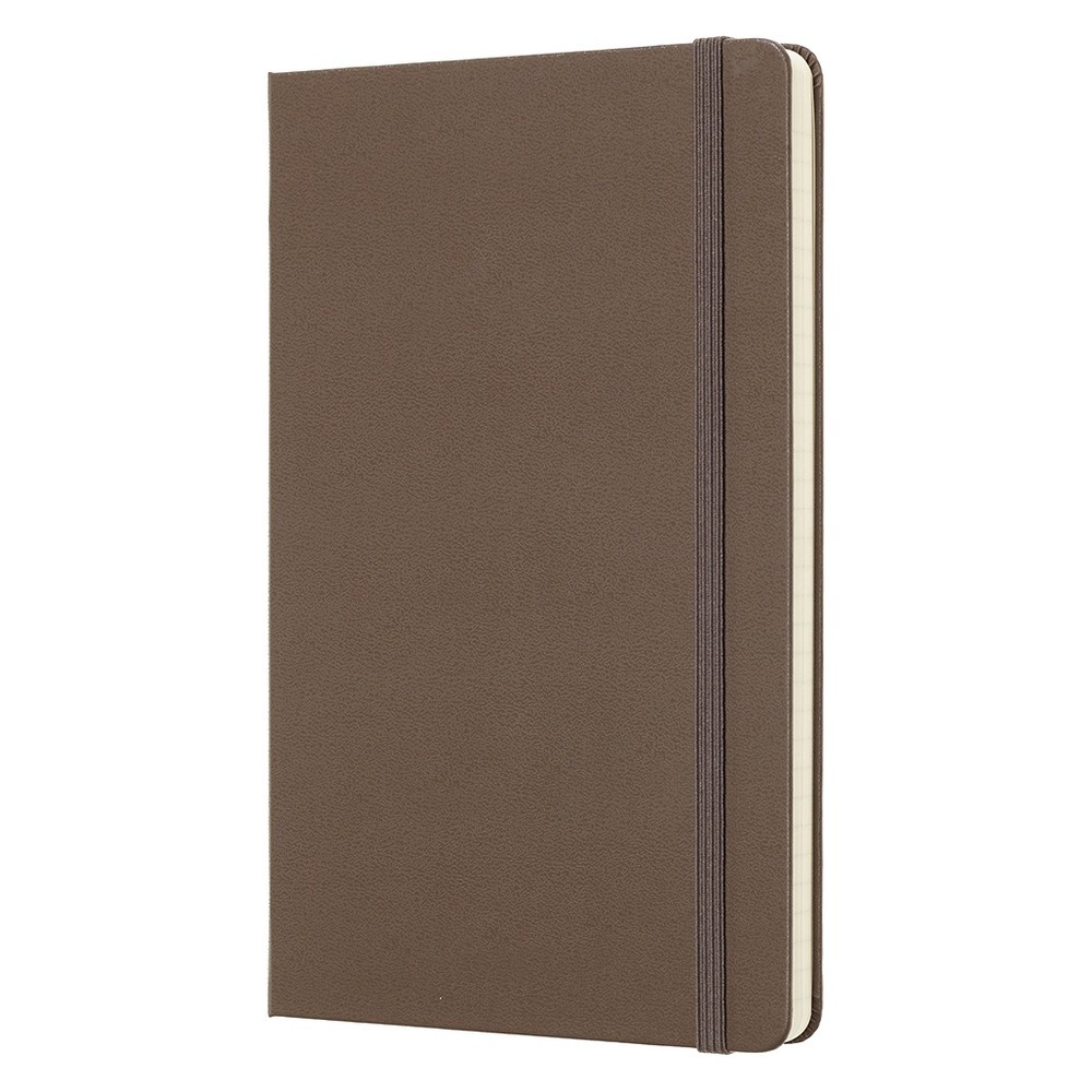 slide 2 of 3, Moleskine Lined Journal Large - Brown Hardcover, 1 ct