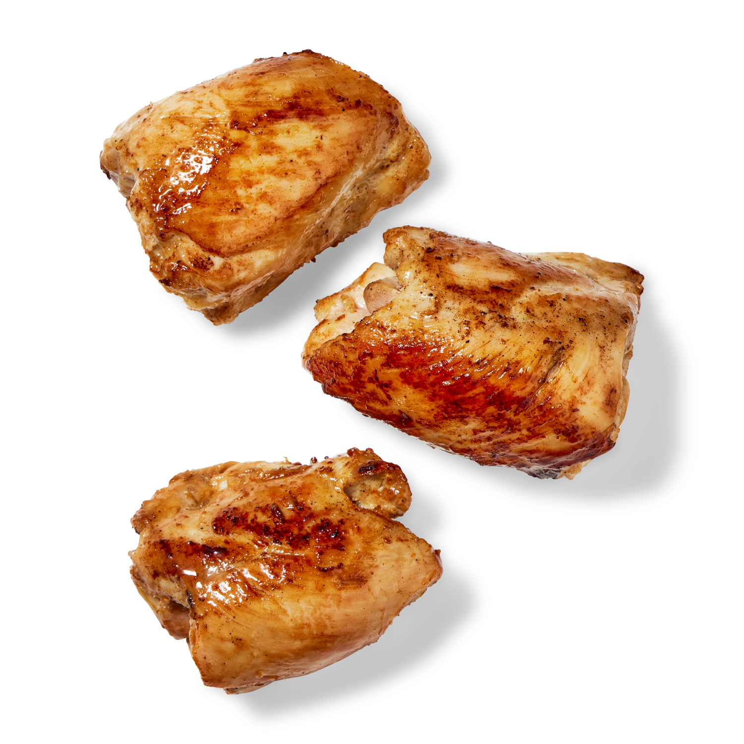 slide 4 of 4, True Goodness Organic Boneless Skinless Chicken Thighs, per lb