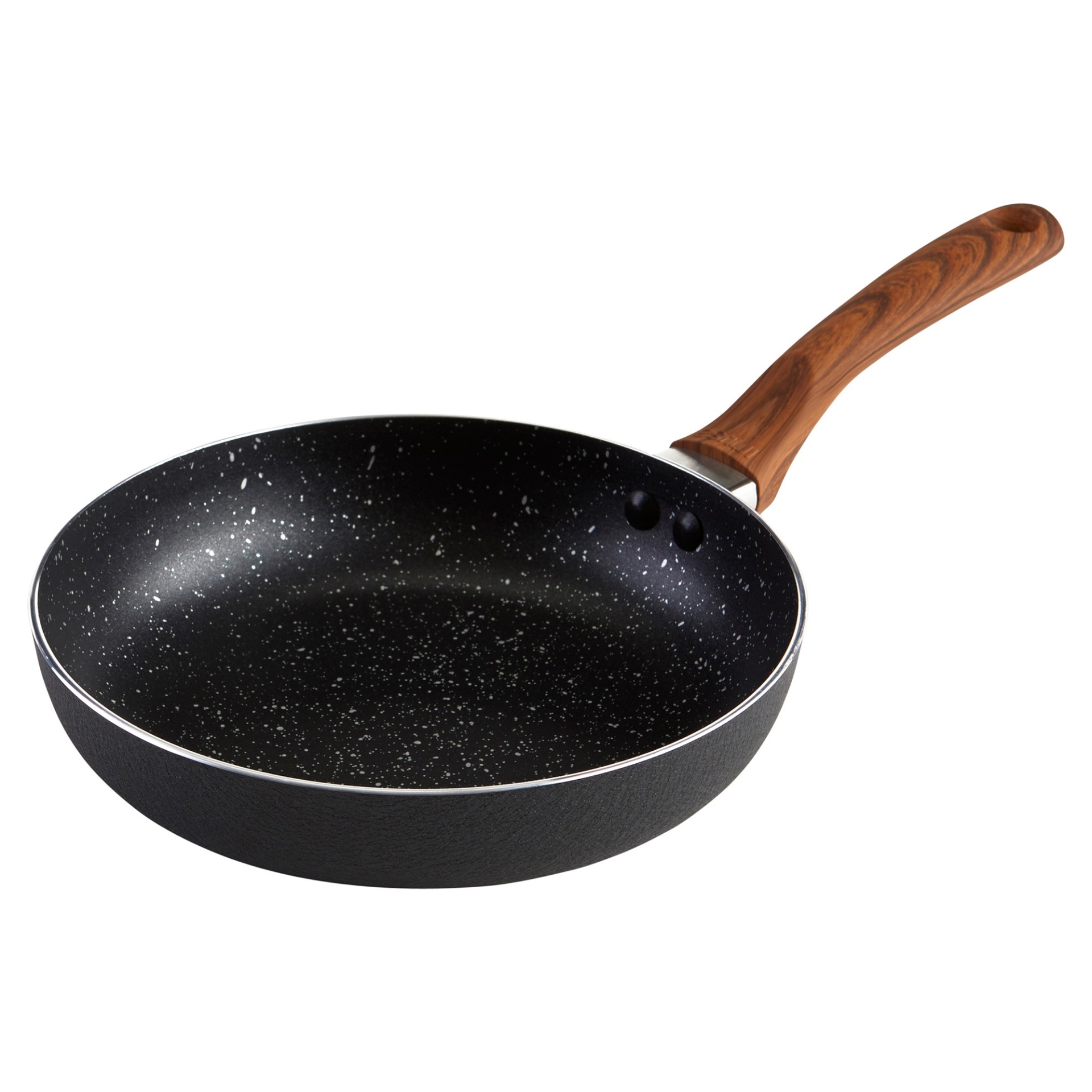 slide 1 of 1, IMUSA 8" Fry Pan with Wood Handle, 8 in