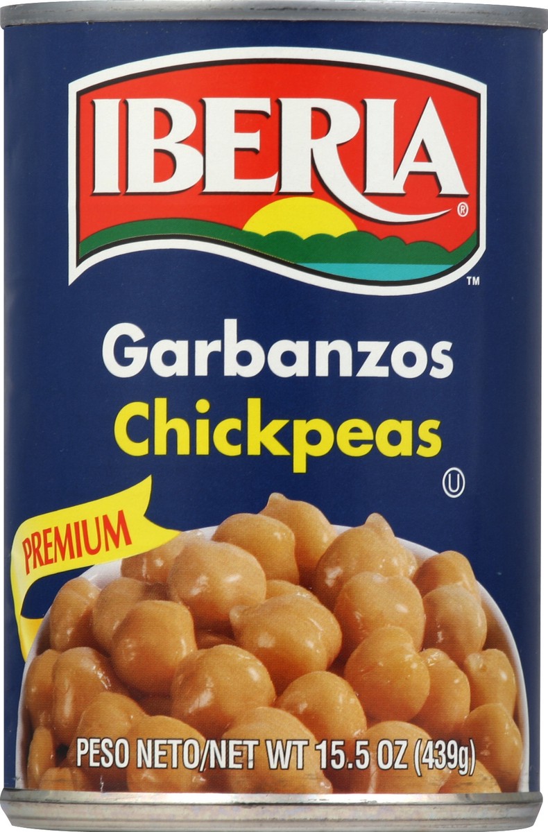 slide 2 of 2, Iberia Chickpeas 15.5 oz, 15.5 oz