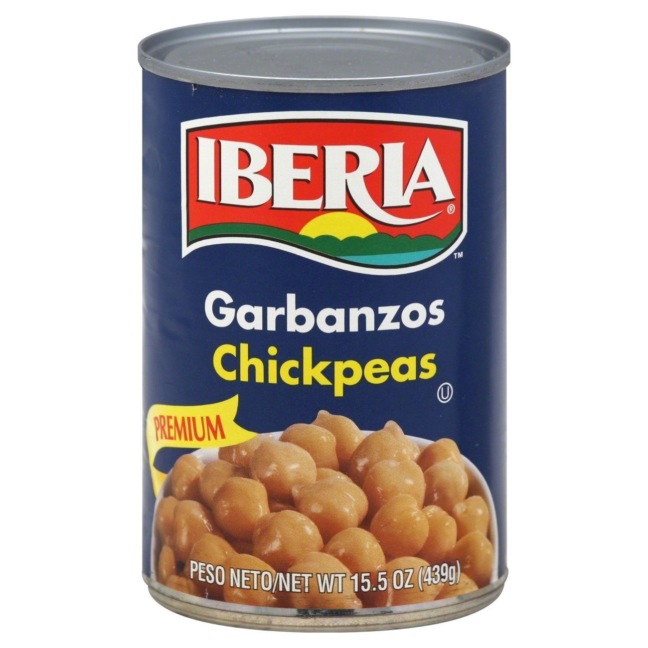 slide 1 of 1, Iberia Garbanzo Beans, 15.5 oz