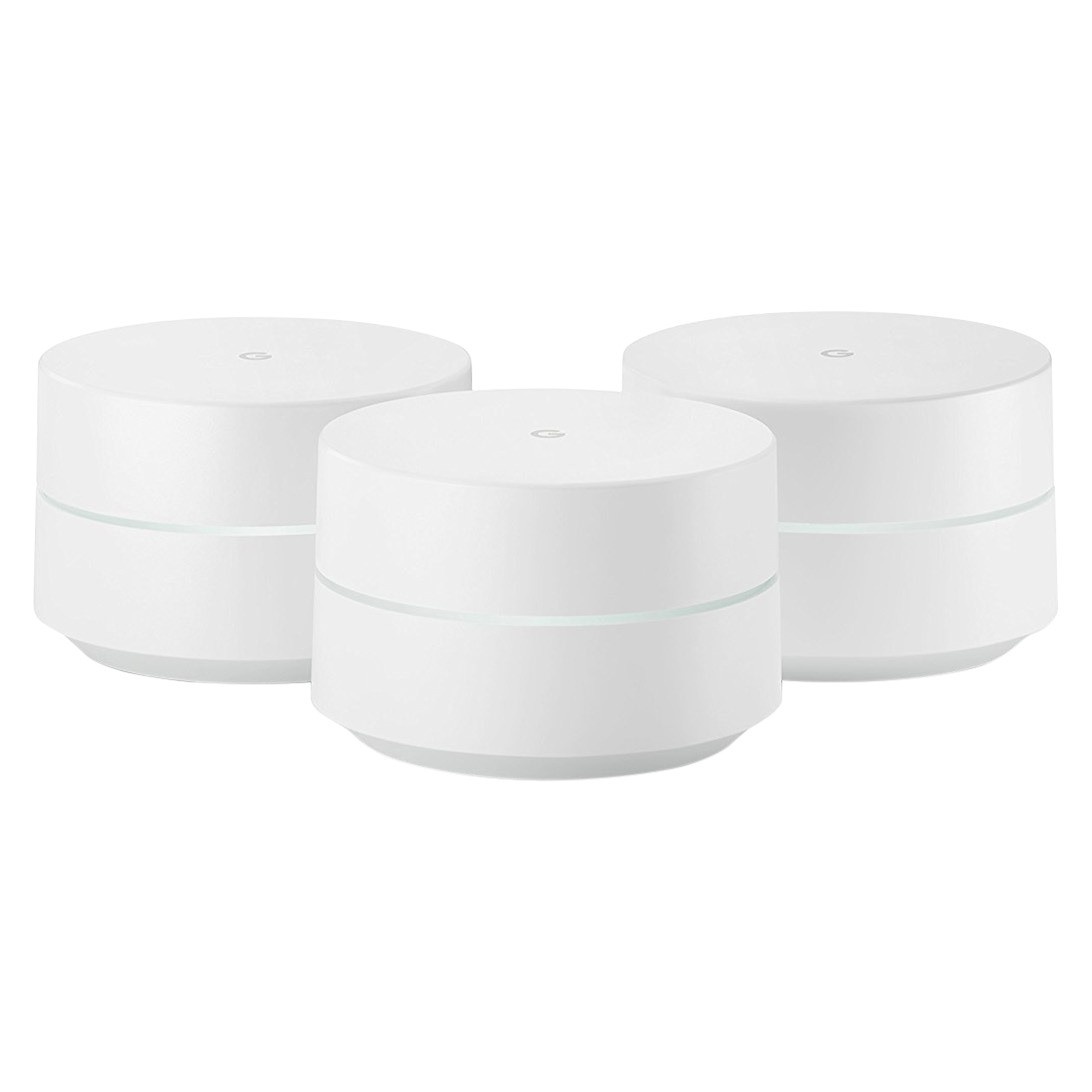 slide 1 of 5, Google Wifi Solution Router Replacement - White, 3 ct