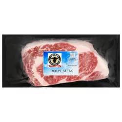 Roseda Farm Dry-Aged Black Angus Beef Ribeye Steak Local