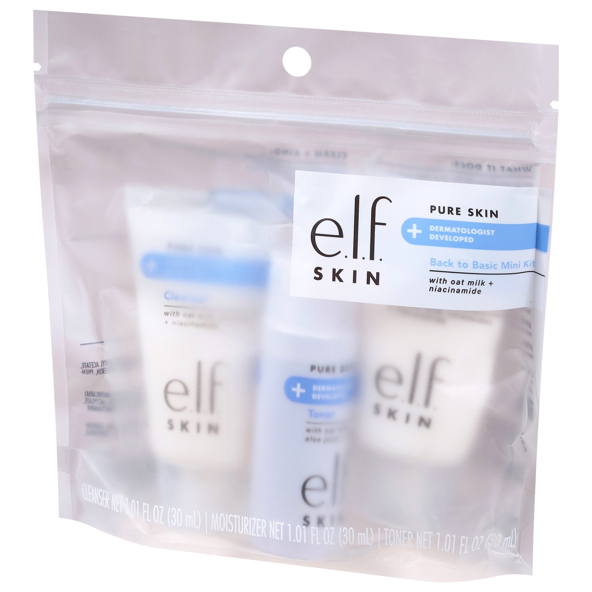 slide 3 of 9, e.l.f. Pure Skin Back to Basic Mini Kit 1 ea, 1 ct