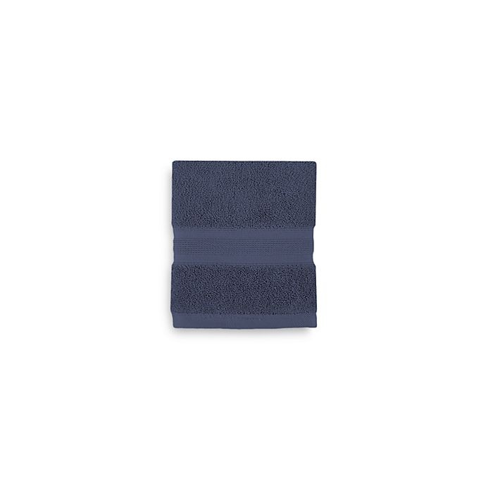 slide 1 of 15, Wamsutta Icon PimaCott Washcloth - Royal Blue, 1 ct