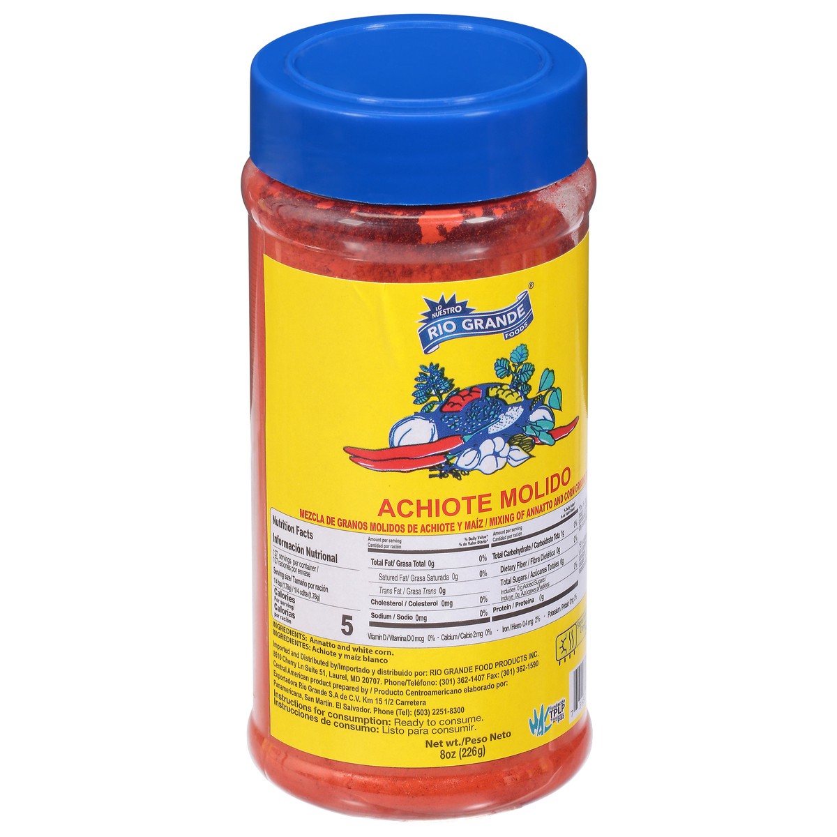 slide 6 of 9, Rio Grande Achiote Molido 1 8 oz, 8 oz